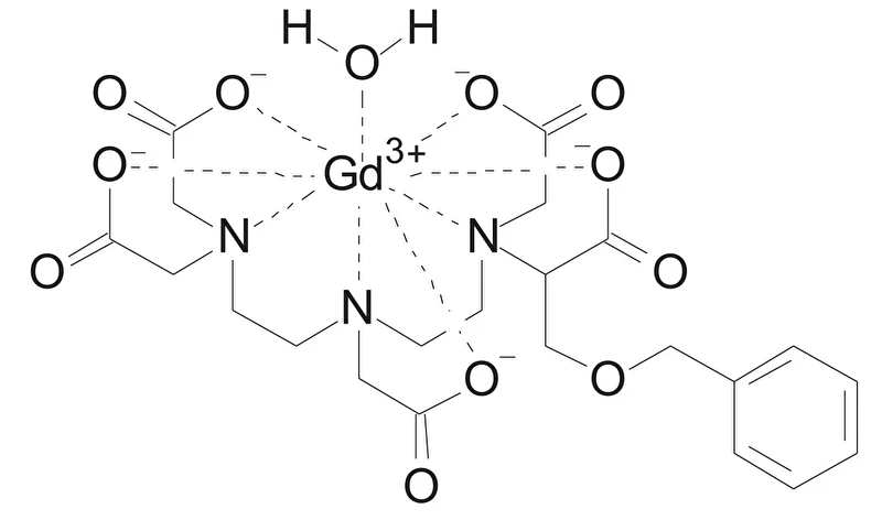 Structural formula for gadobemate dimeglumine