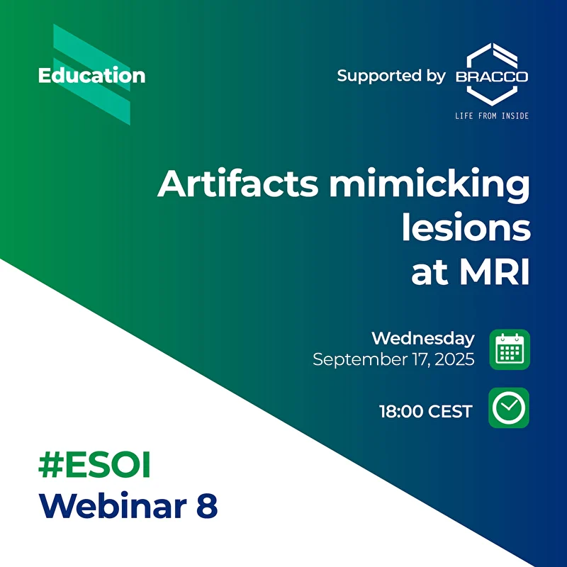 Bracco/ESOI - Artifacts mimicking lesions at MRI
