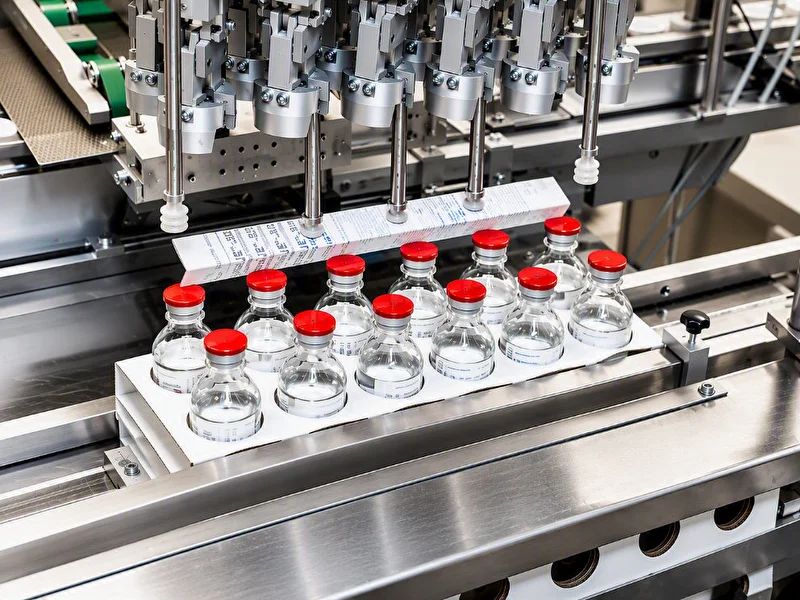BIPSO packaging vials